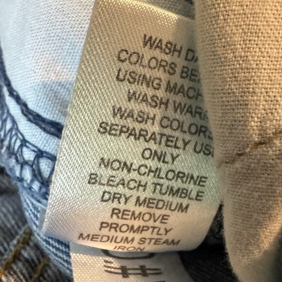 Woman Within Back Elastic Straight Leg Plus Size 20W Blue Denim Jeans Pockets - Picture 5 of 8